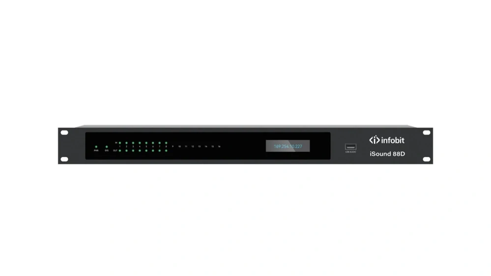 Maticový audio procesor iSound 88D