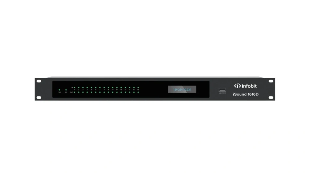 Maticový audio procesor iSound 1616D