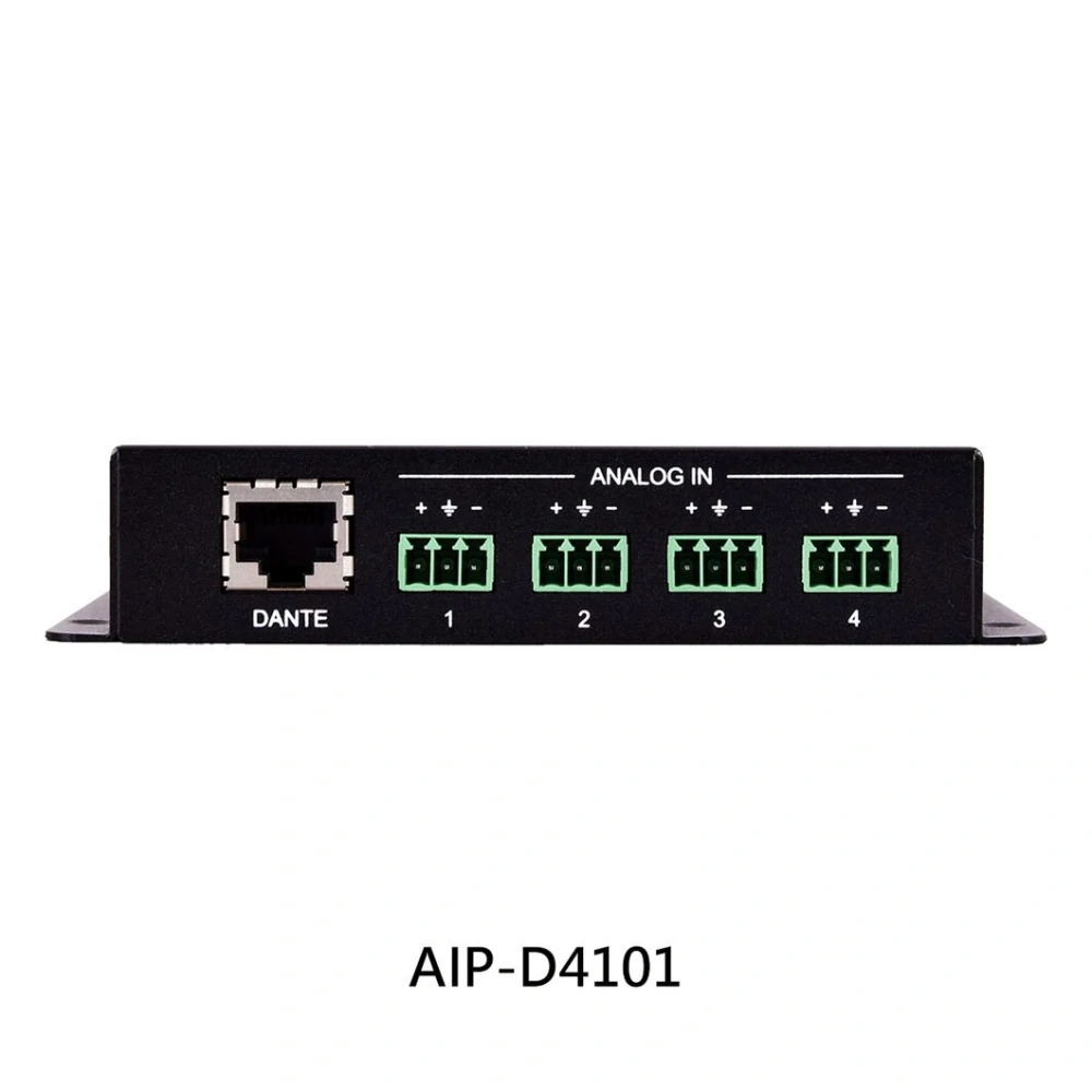 4-kanálový vysielač Dante AIP-D4101
