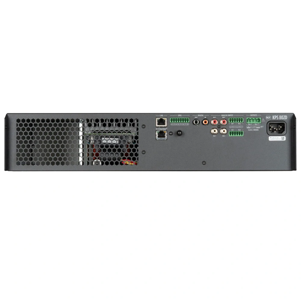 Výkonový zosilňovač RCF KPS 802D