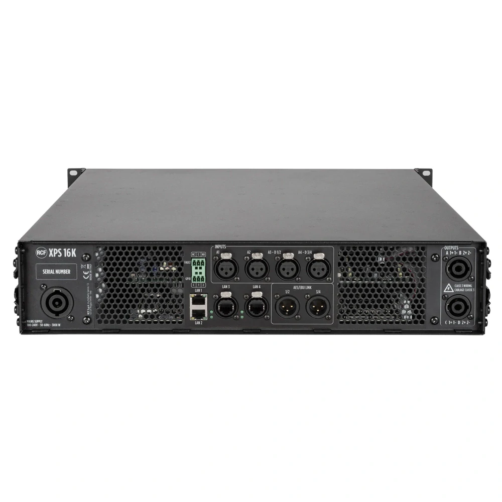 Výkonový zosilňovač RCF XPS 16K