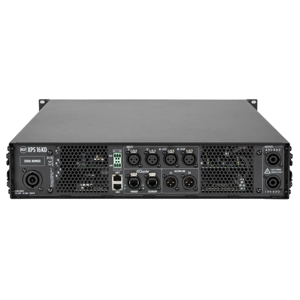 Výkonový zosilňovač RCF XPS 16KD