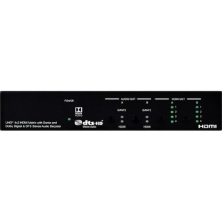 Maticový prepínač HDMI s Dante CPLUS-V4H2HP-DTDA
